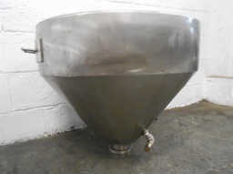 [M10200] MISCELLANEOUS STAINLESS STEEL JACKETED HOPPER