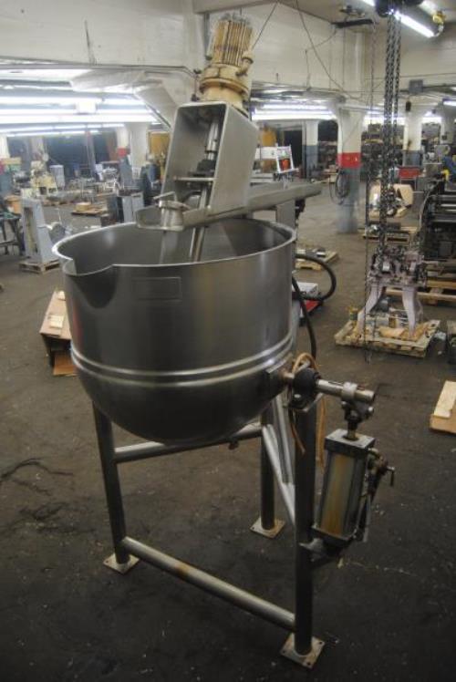 Lee model 125-CHD7 125 Gallon Stainless Steel Tilting Cooking &amp; MIxing Kettle -