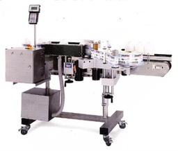 [52776] New CVC model 310 wraparound pressure sensitive labeler for large containers