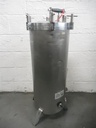 Aesa model CV250, stainless steel vertical autoclave.