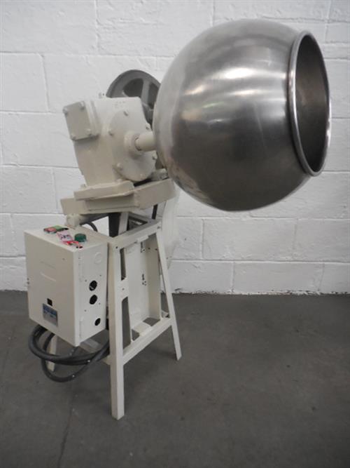 Stokes Stainless Steel Coating and Revolving Pan.