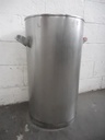 Stainles steel 24 gallon tank.