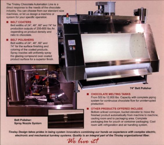 TINSLEY BELT POLISHING PAN - 74"