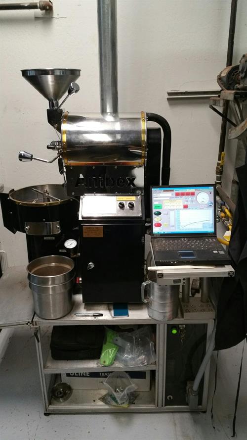Ambex model YM-2 2kg Batch Coffee & Cacao Bean Roaster