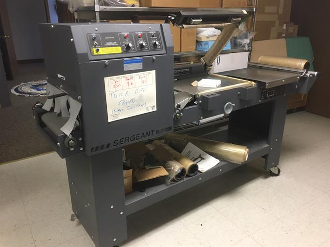 Sergeant L-Bar Sealer with Shrink Tunnel
