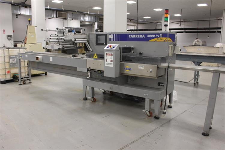 Ilapak Model Carrera 2000 PC Flow Wrapper | Processing + Packaging  Equipment | New, Used + Reconditioned Bought + Sold