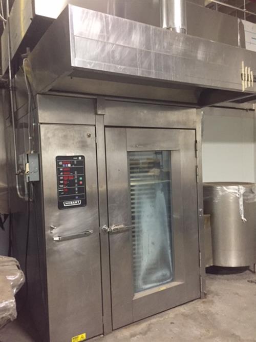 Hobart model HBA2G Gas Fired Double Rack Oven