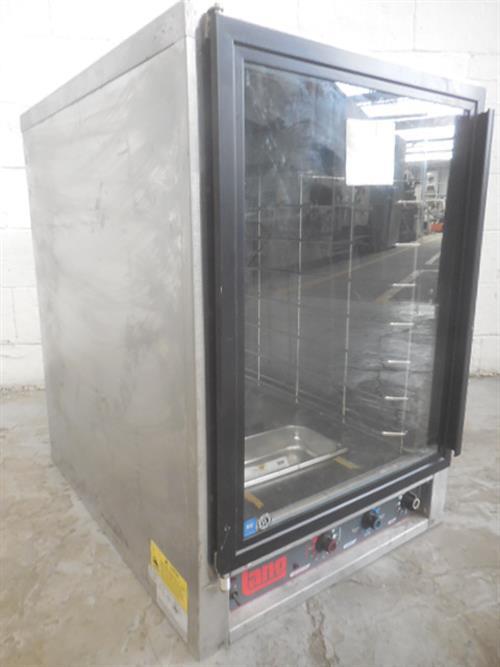 Lang stainless steel electric oven.