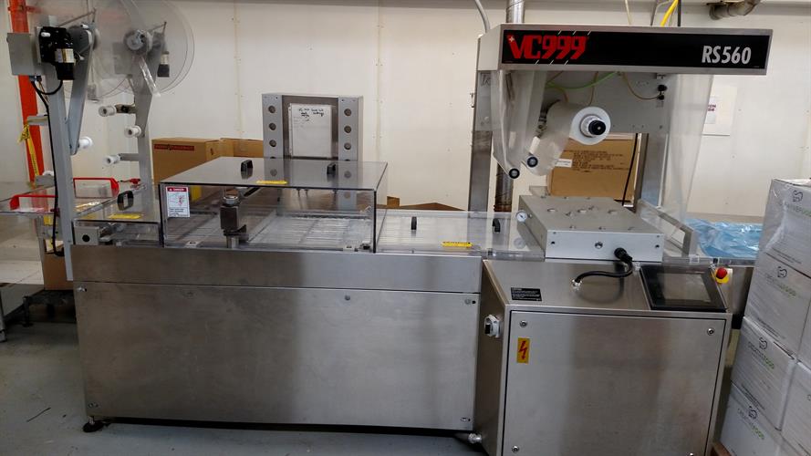 VC999 Packaging Systems model RS560 Rollstock Vacuum Tray Former and Sealer