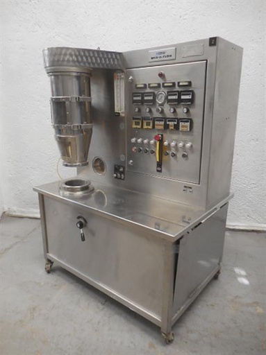 [M10928] Freund SFC-Mini Stainless steel Laboratory Fluid bed dryer