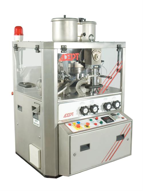 New Adept model ADR 35-Statiom Double Rotary Tablet Press 