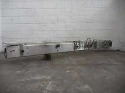 [M10704] Stainlees steel belt conveyor.