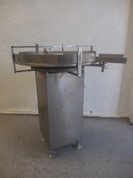 [M11007] Stainless steel acumulating table.