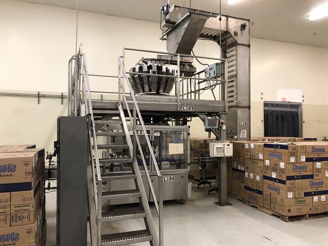 Pneumatic Scale 401 Can Filling Line with Ishida Scale – Up to 100 Cans/Minute