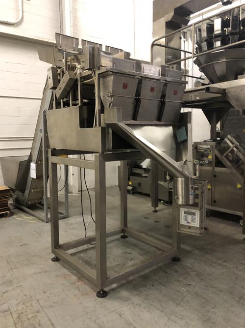 Weighpack Multitrix model AEF-9 3-Scale Linear Weigher | Processing ...