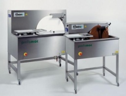 [76130q] NEW PREFAMAC 30 AND 80 KG CHOCOLATE MELTERS WITH FLOOD MOLDING SYSTEM WITH VIBRATING TABLE