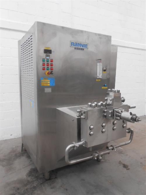 APV Rannie model BT-30-119H 3-piston Stainless Steel Homogenizer