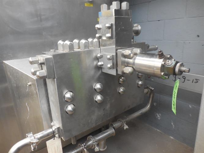 APV Rannie model BT-30-119H 3-piston Stainless Steel Homogenizer