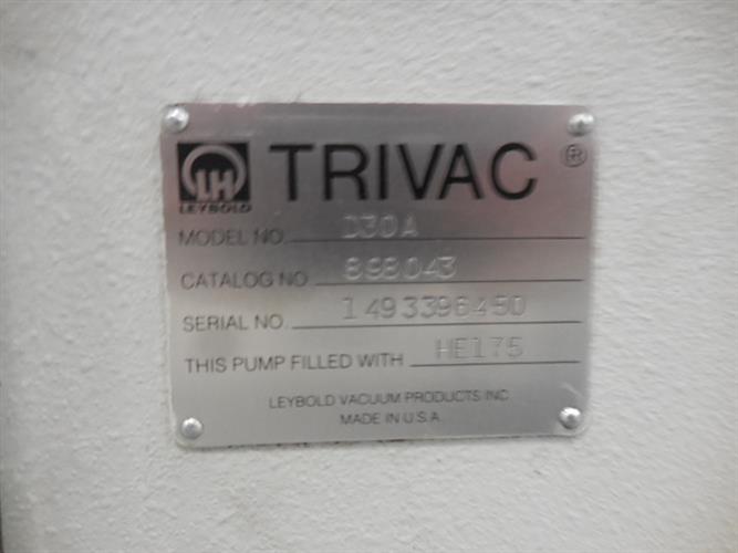 TRIVAC MODEL D30A PUMP