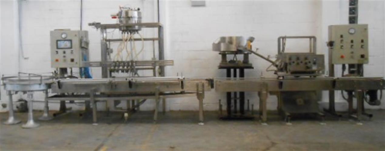 ELF Liquid Filling Line consisting of: