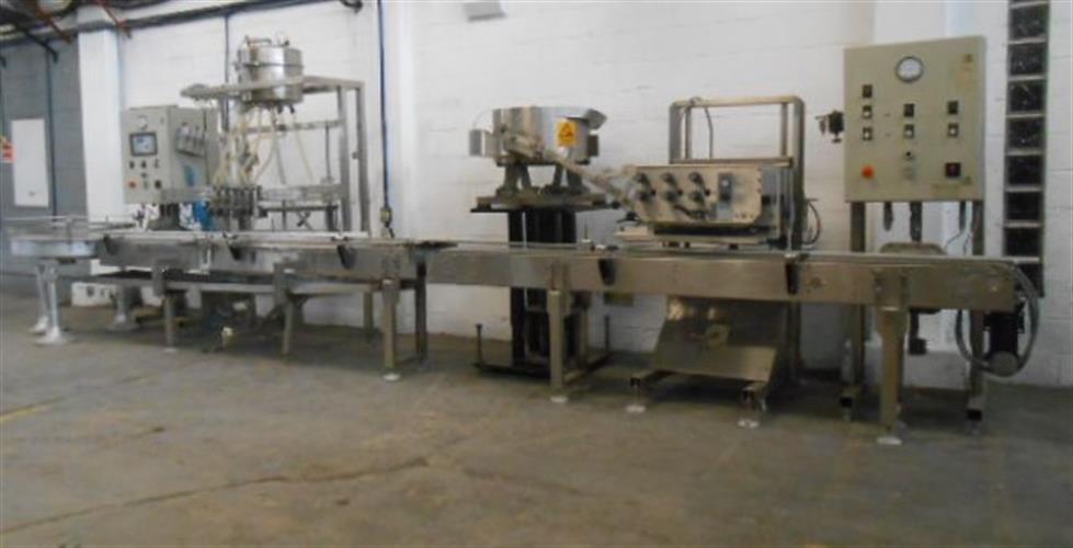 ELF Liquid Filling Line consisting of: