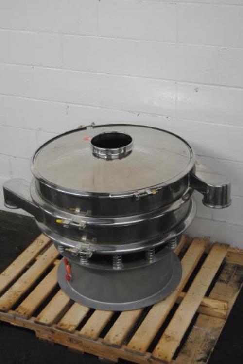 C.E. Industrial model LS-800-15 30&quot; diameter Stainless Steel single deck Sifter