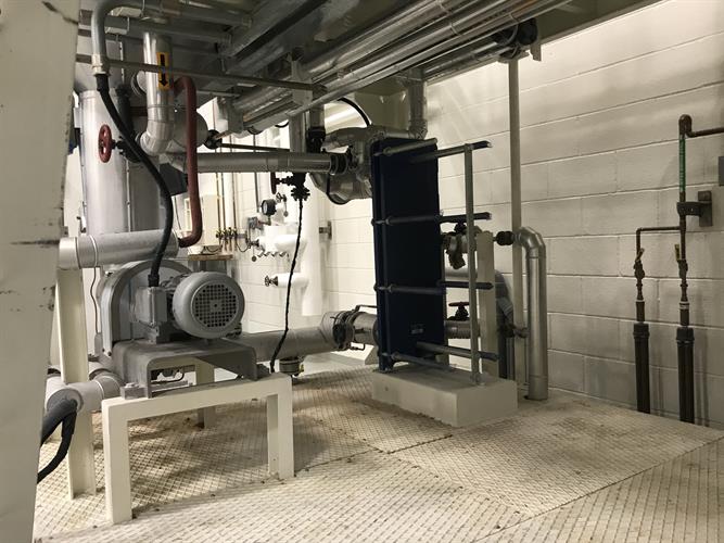 Mazzoni Ecodryer skid mounted neat soap manufacturing plant