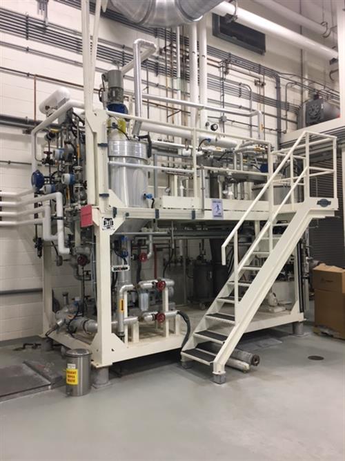 Mazzoni Ecodryer skid mounted neat soap manufacturing plant