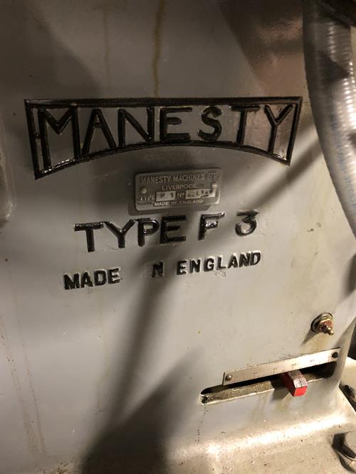 Manesty F3 Single Punch Tablet Press