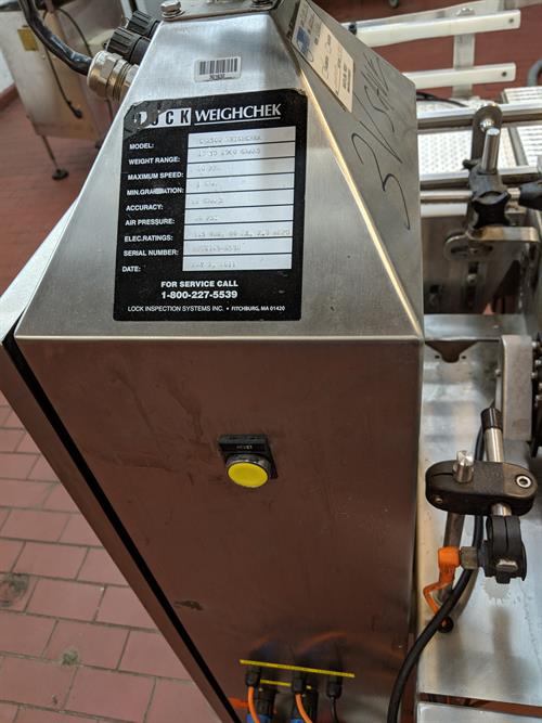 Lock CK2500 Weighchek checkweigher