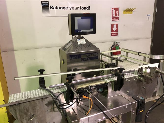 Lock CK2500 Weighchek checkweigher