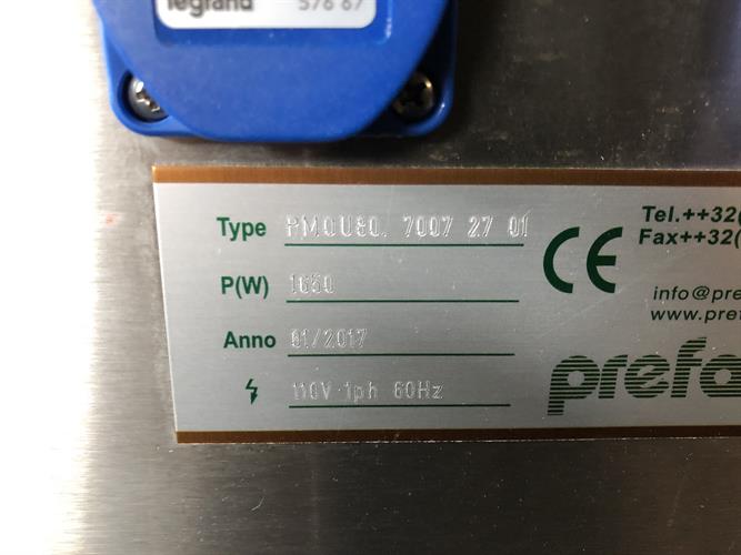 Prefamac Mou 80 80kg Tempering Molding Machine | Processing + Packaging ...