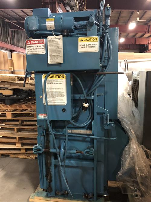 Marathon model V-4224-02 Vertical cardboard Baler