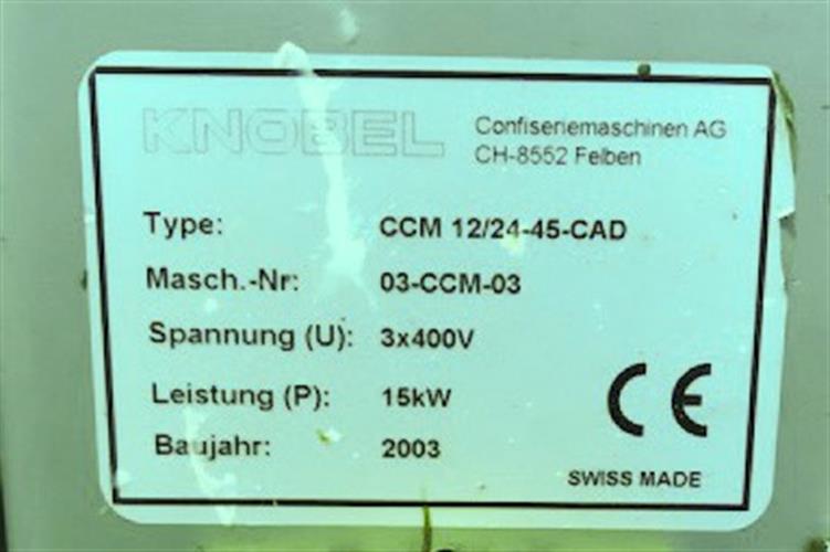 Knobel model CCM-12/24-45-CAD One-Shot Depositor