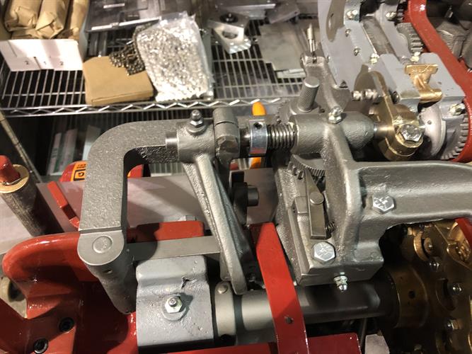 Package Machinery model K Cut and Wrap Machine with Steel Jaw Twisters