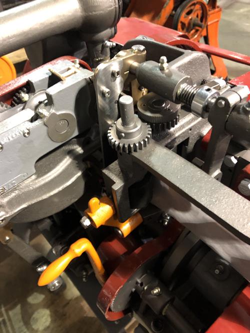 Package Machinery model K Cut and Wrap Machine with Steel Jaw Twisters