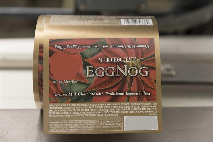 Sig model CK Chocolate Bar Wrapper