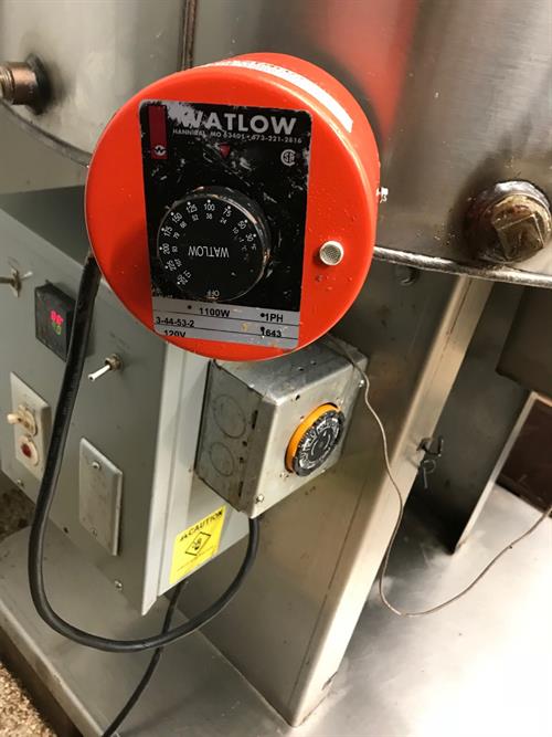 Chocolate Concepts 400lb Stainless Melter with Metering Pump