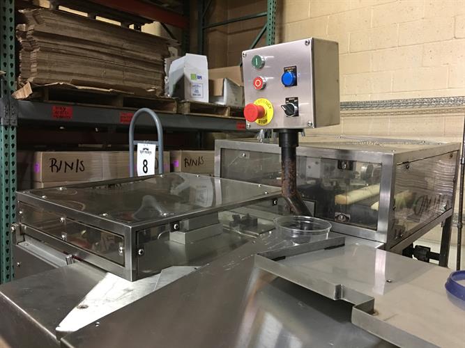 CPMS FBW-100 Bunch Wrapper with Automatic Feeder