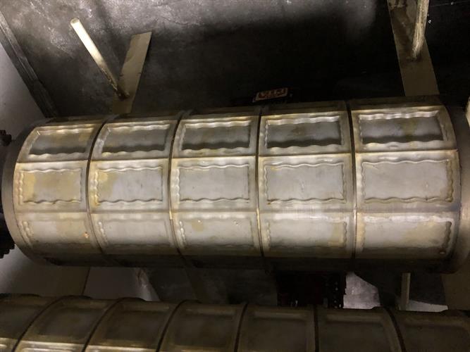 Rotary Molder 18" wide with Tray Feeder