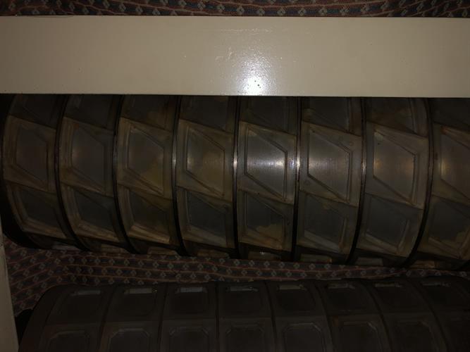 Rotary Molder 18" wide with Tray Feeder