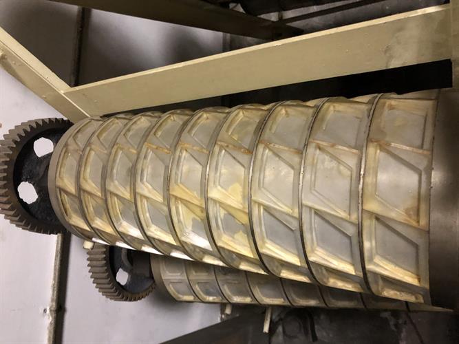 Rotary Molder 18" wide with Tray Feeder