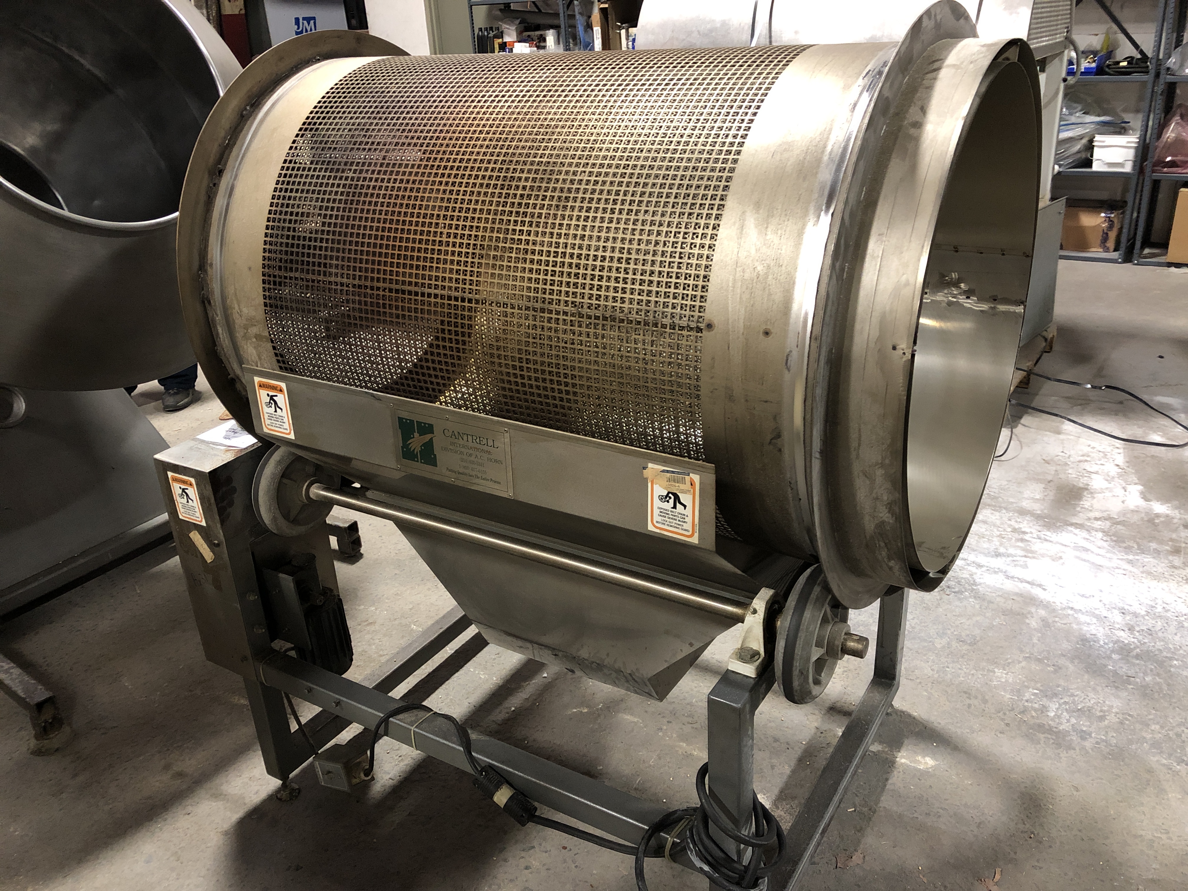 AC Horn Model M419-A 200 lb/hr Continuous Dry Popcorn Popper, Processing +  Packaging Equipment