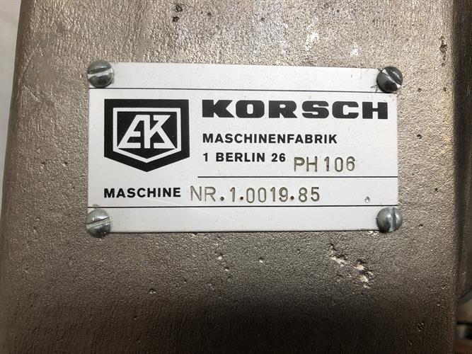 Korsch model PH-106 6-Station Tablet Press