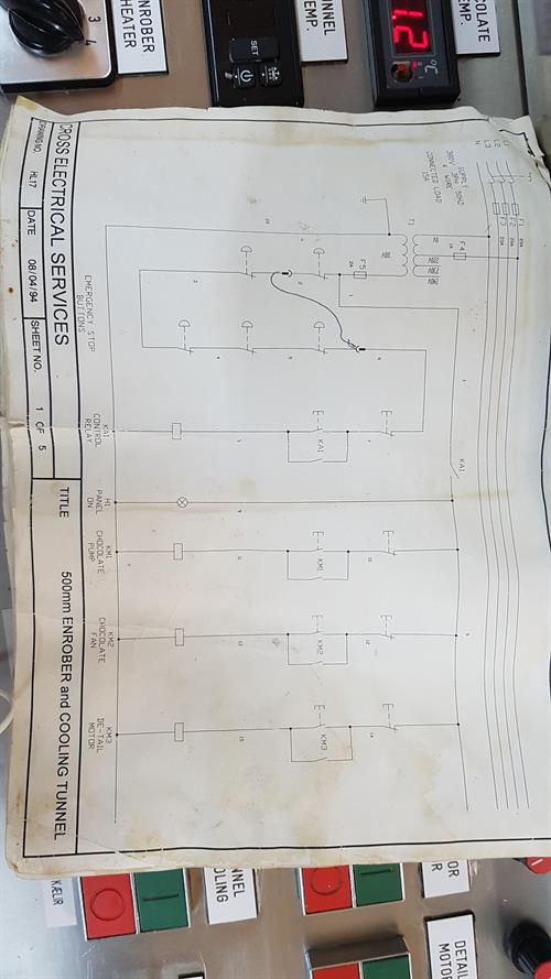 Low & Duff Model CE50 Enrobing Line