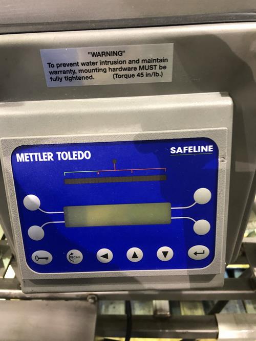 Mettler Toledo safeline SS Metal Detector with Conveyor