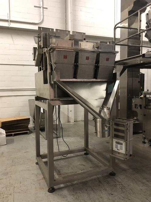 Weighpack Multitrix model AEF-9 3-Scale Linear Weigher