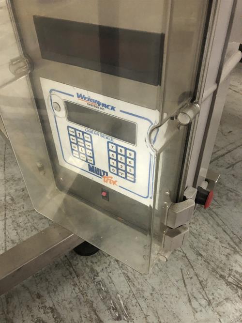 Weighpack Multitrix model AEF-9 3-Scale Linear Weigher