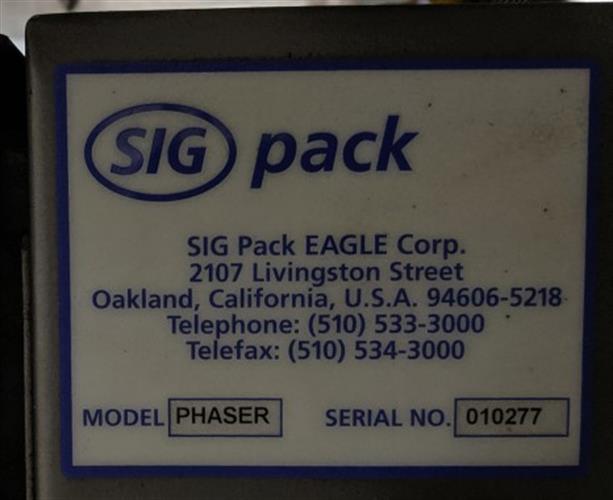 SIG Phaser Bagging Line