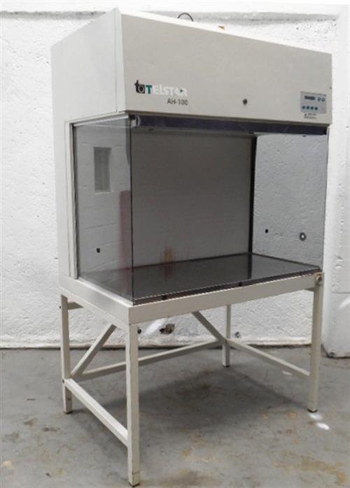 Telstar model AH100 stainless steel laminar flow hood. Processing